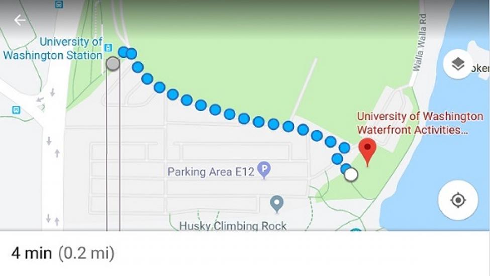 Walking directions to UW Waterfront Activities Center