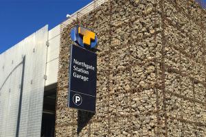 Northgate Station Garage sign