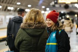 Sound Transit customer service ambassadors have staffed every Link station the first week of Connect 2020.