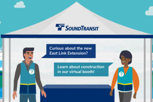 East Link Extension Virtual Booth graphic