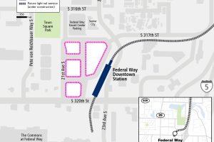 Map of federal way TOD