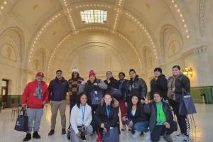 Houe of Matthew CEO Jeannette Twitty and twelve Homeward Bound students from the winter 2025 class