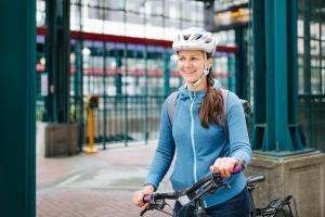 Combining bikes and transit takes your farther