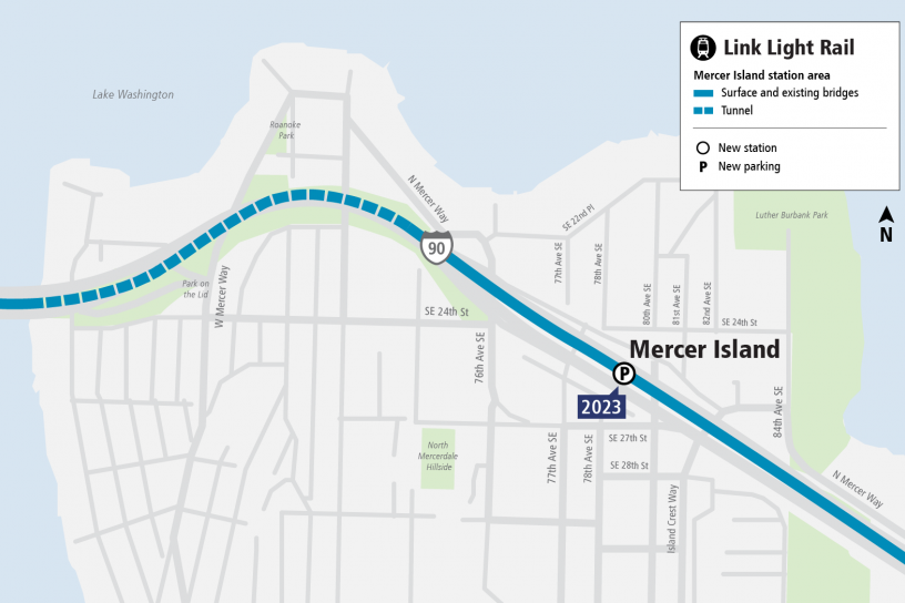 Mercer island station