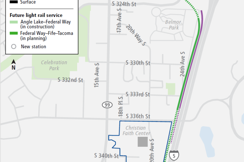 OMF south project map