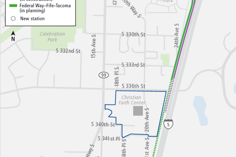 OMF south project map