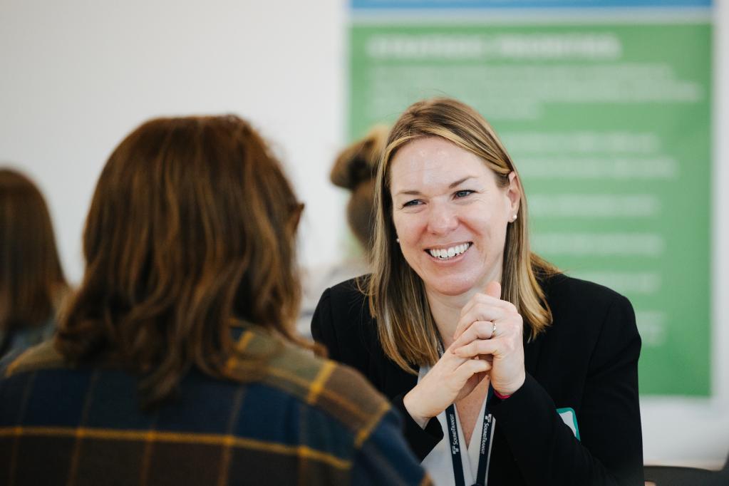 Photo of members of Women Empowering Sound Transit (WEST) ERG, an Employee Resource Group