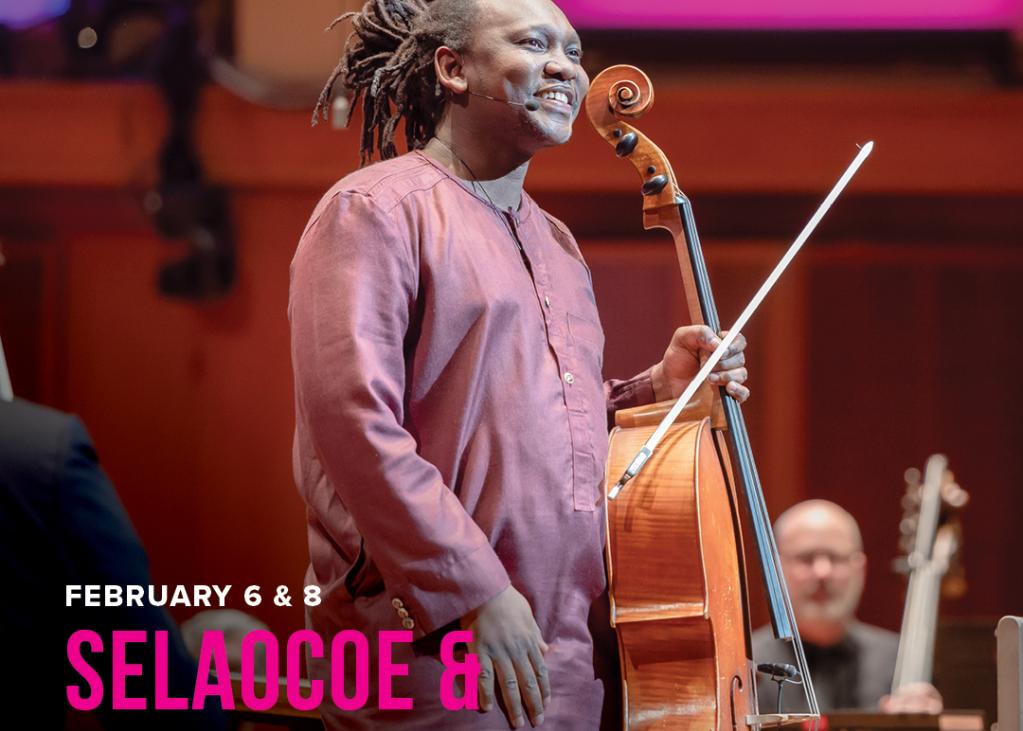 Promotional poster for Selacoe at the Symphony