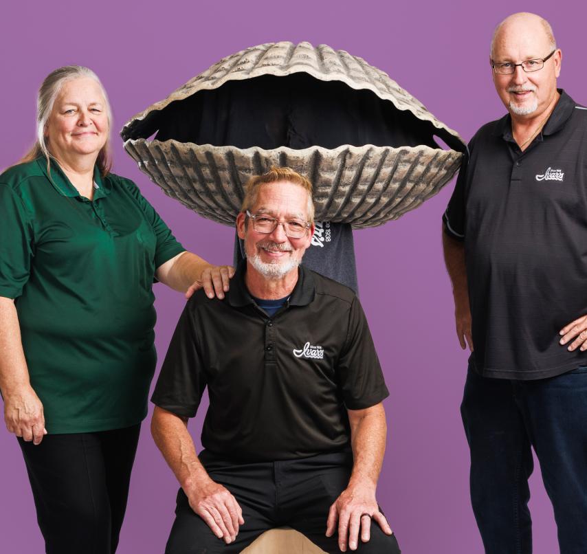 Community members from South King County smile for portraits