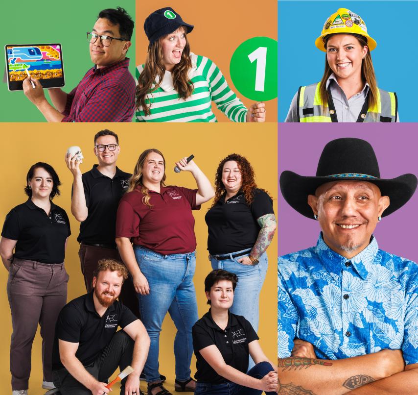 Community members from South King County smile for portraits